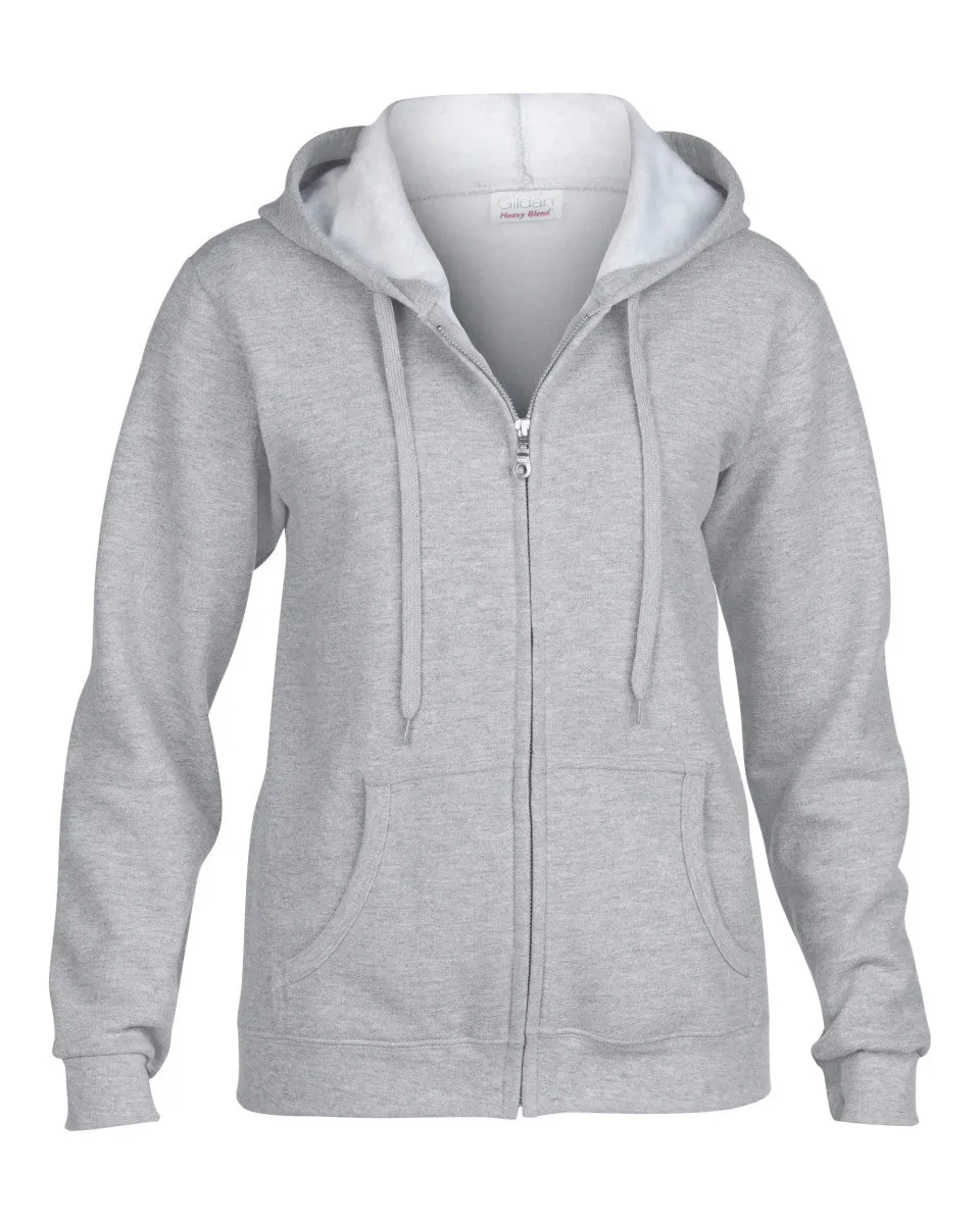 18600FL Gildan Heavy Blend™ Ladies' Full Zip Hooded Sweatshirt