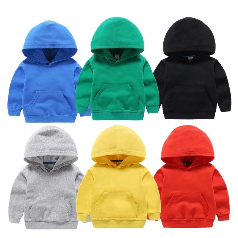 2021 Spring Cute Children's Sweater Cotton Solid Color Clothes Children's Clothing  For Baby Boys And Girls Vendor