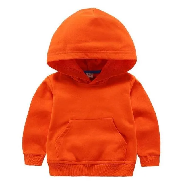 2021 Spring Cute Children's Sweater Cotton Solid Color Clothes Children's Clothing  For Baby Boys And Girls Vendor