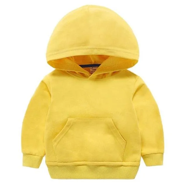 2021 Spring Cute Children's Sweater Cotton Solid Color Clothes Children's Clothing  For Baby Boys And Girls Vendor