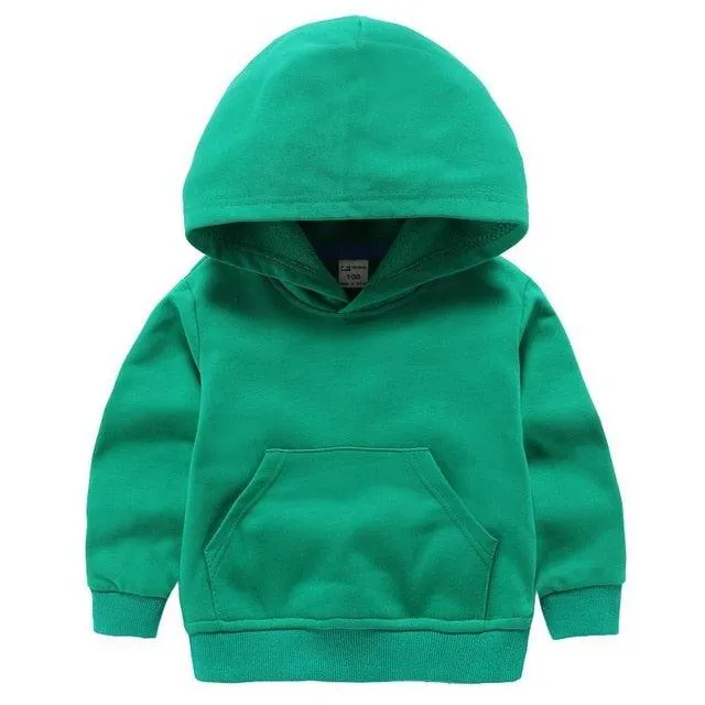 2021 Spring Cute Children's Sweater Cotton Solid Color Clothes Children's Clothing  For Baby Boys And Girls Vendor