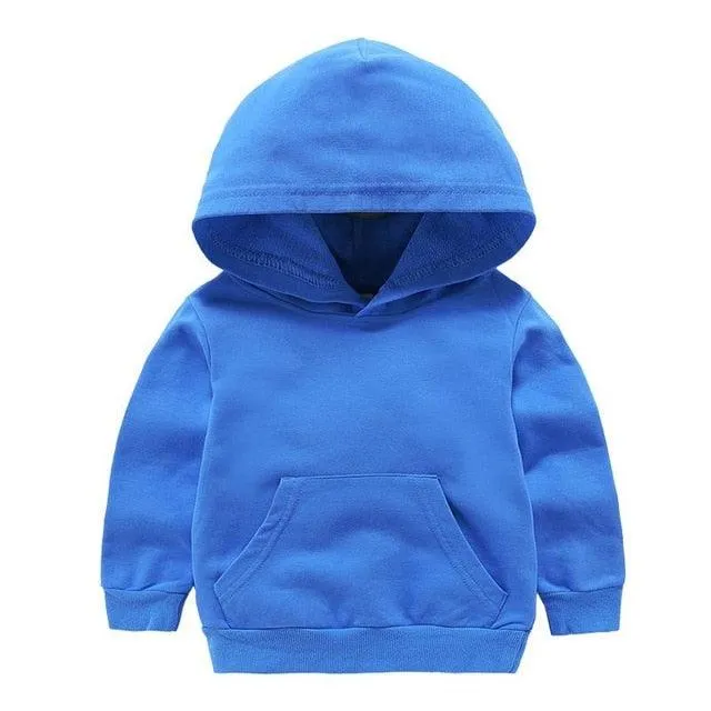 2021 Spring Cute Children's Sweater Cotton Solid Color Clothes Children's Clothing  For Baby Boys And Girls Vendor