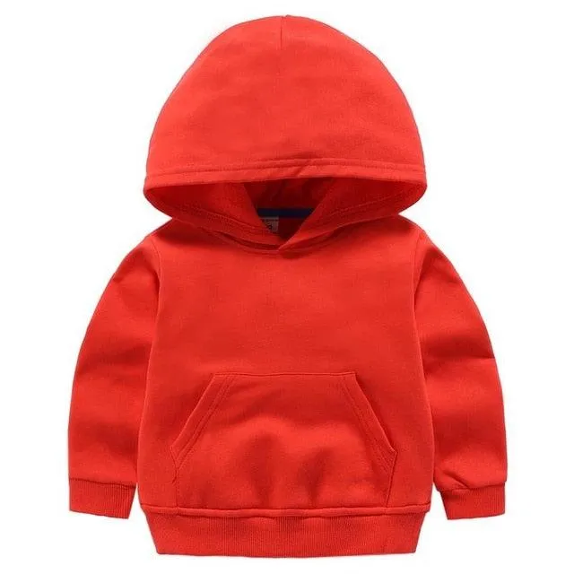 2021 Spring Cute Children's Sweater Cotton Solid Color Clothes Children's Clothing  For Baby Boys And Girls Vendor