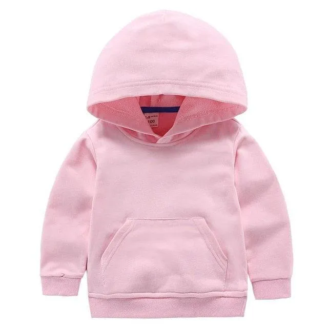 2021 Spring Cute Children's Sweater Cotton Solid Color Clothes Children's Clothing  For Baby Boys And Girls Vendor