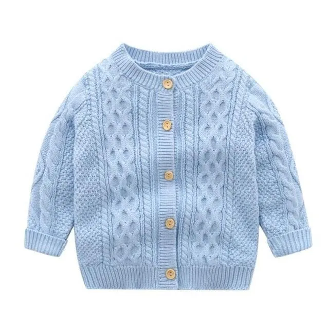 2021 Wholesale Baby Boys Knitting Sweaters Spring Winter Children's Clothing