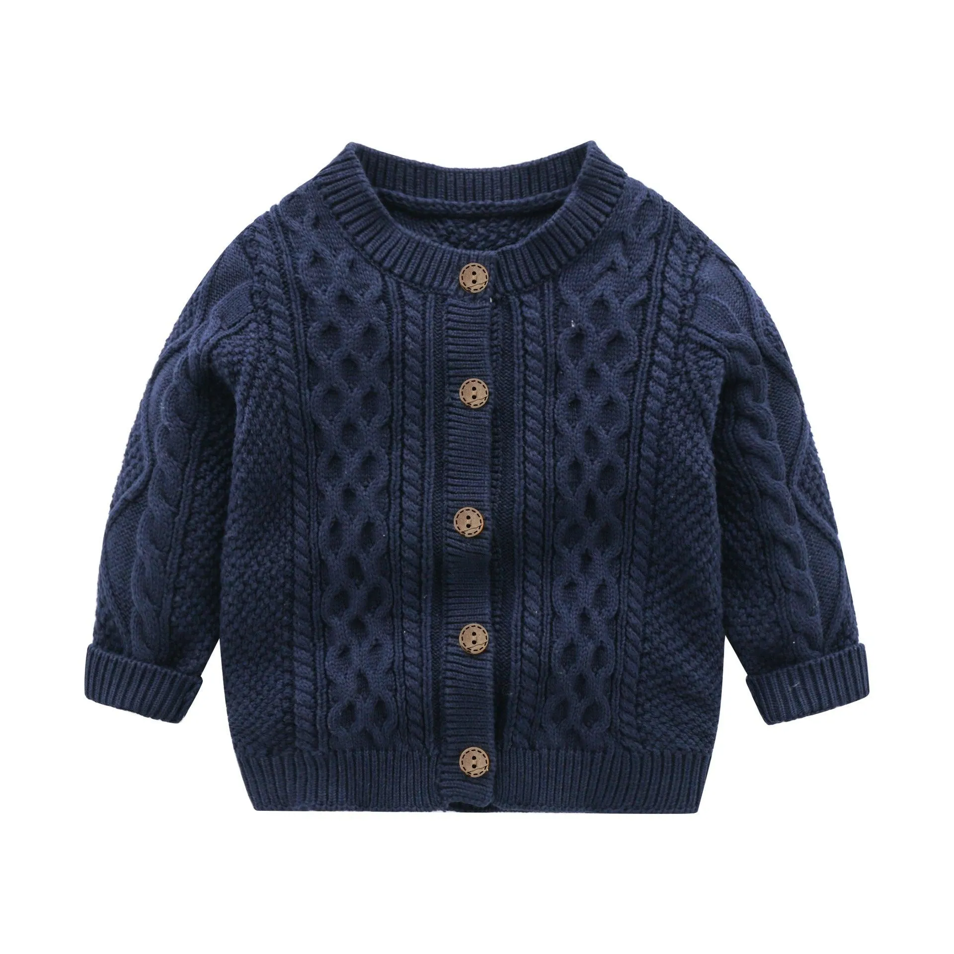 2021 Wholesale Baby Boys Knitting Sweaters Spring Winter Children's Clothing