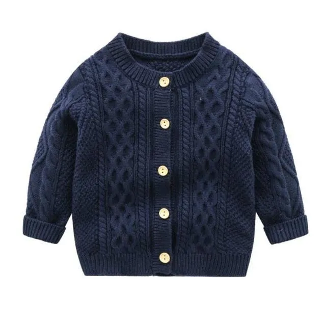 2021 Wholesale Baby Boys Knitting Sweaters Spring Winter Children's Clothing