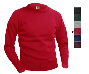 6530 Classic Crew Neck Long Sleeve Pullover Sweater All Sizes 9 Colors