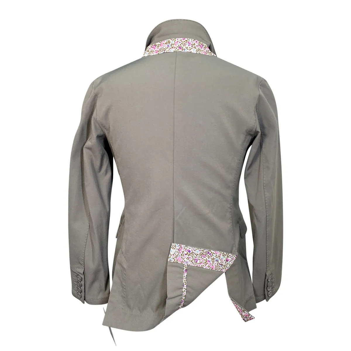 Animo 'Pony Division' Show Coat in Grey/Floral - Children's 12