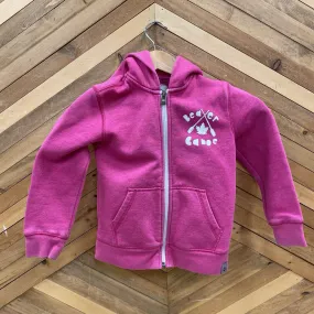 Beaver Canoe - Kids Full-Zip Hoodie - MSRP $58: Pink-children-5T