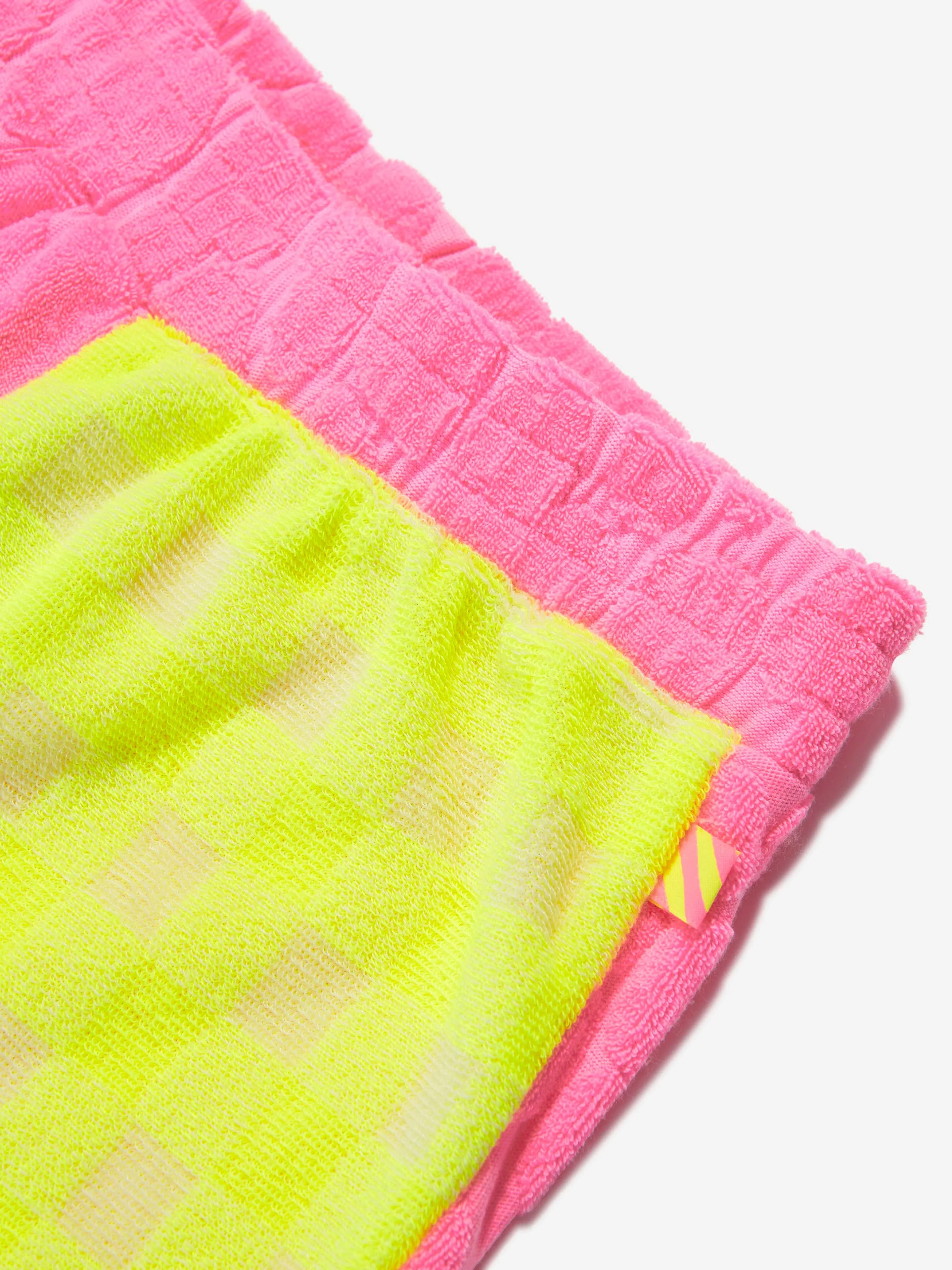 Billieblush Girls Terry Towel Shorts in Multicolour