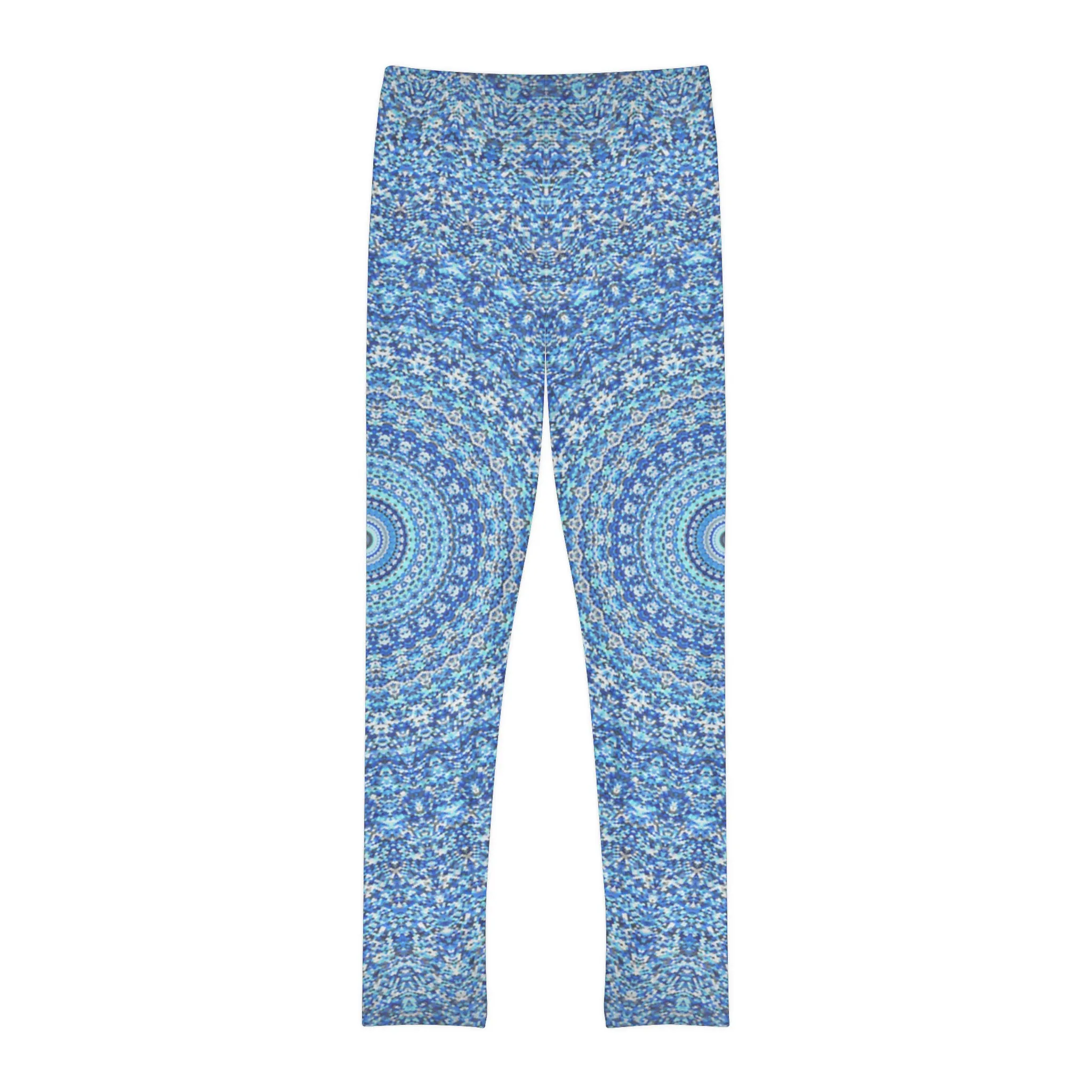 Blue Mandala - Inovax Youth Full-Length Leggings