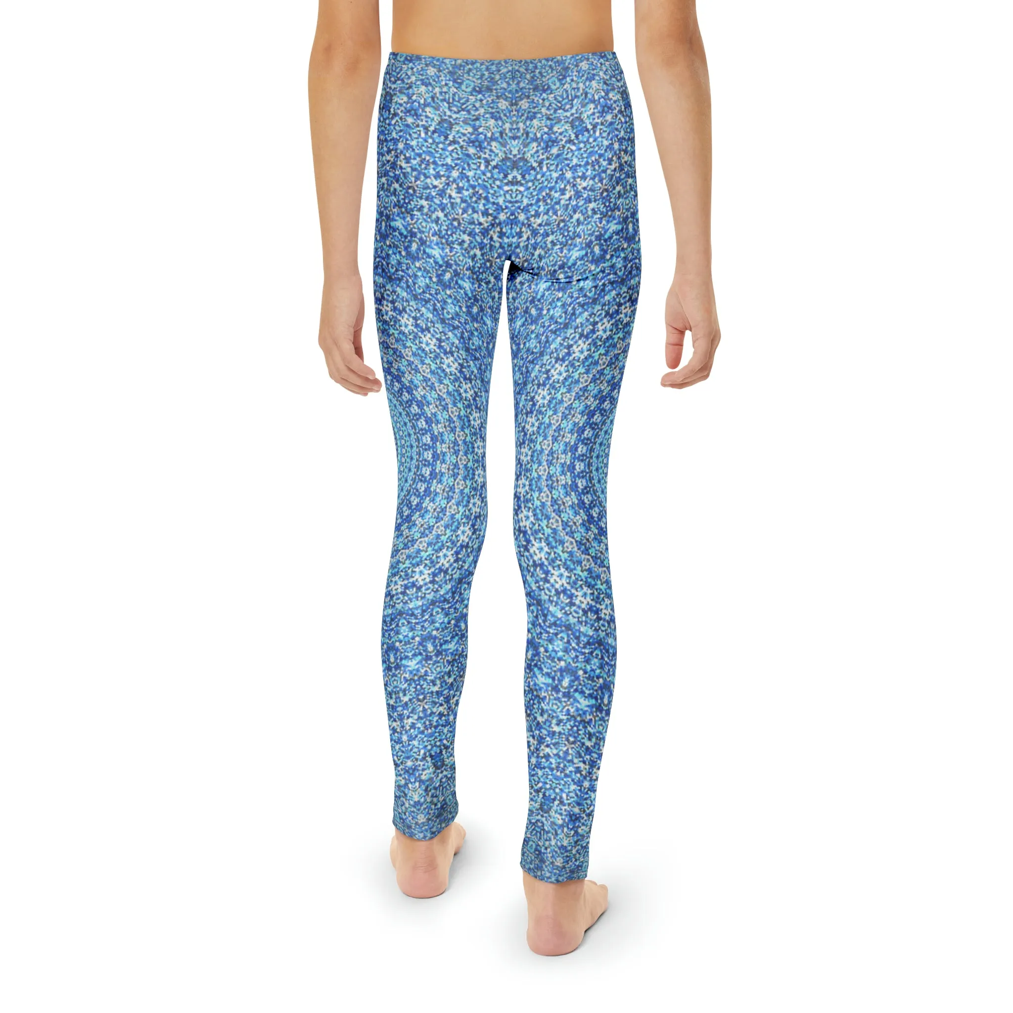 Blue Mandala - Inovax Youth Full-Length Leggings