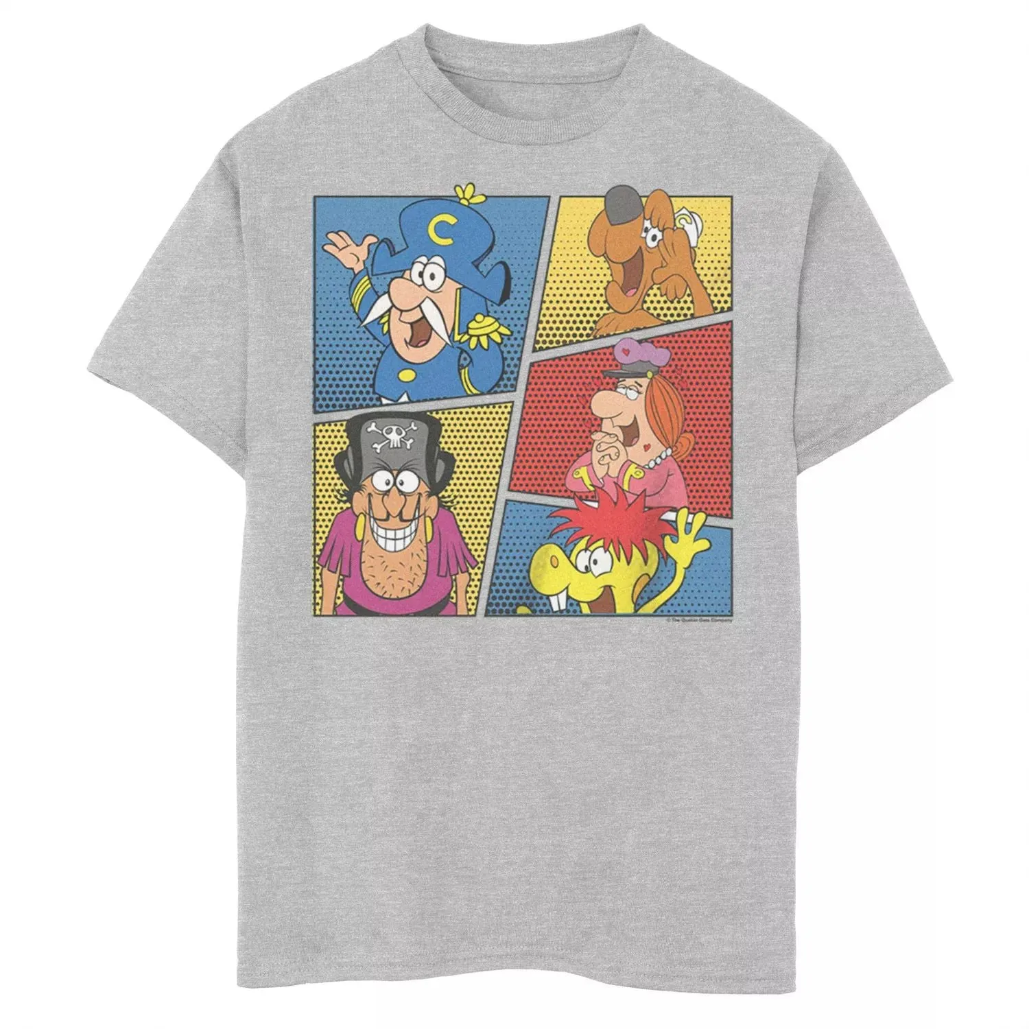 Boys 8-20 Years Old Captain Crunch Graphic T-Shirt Featuring Licensed Character Comics