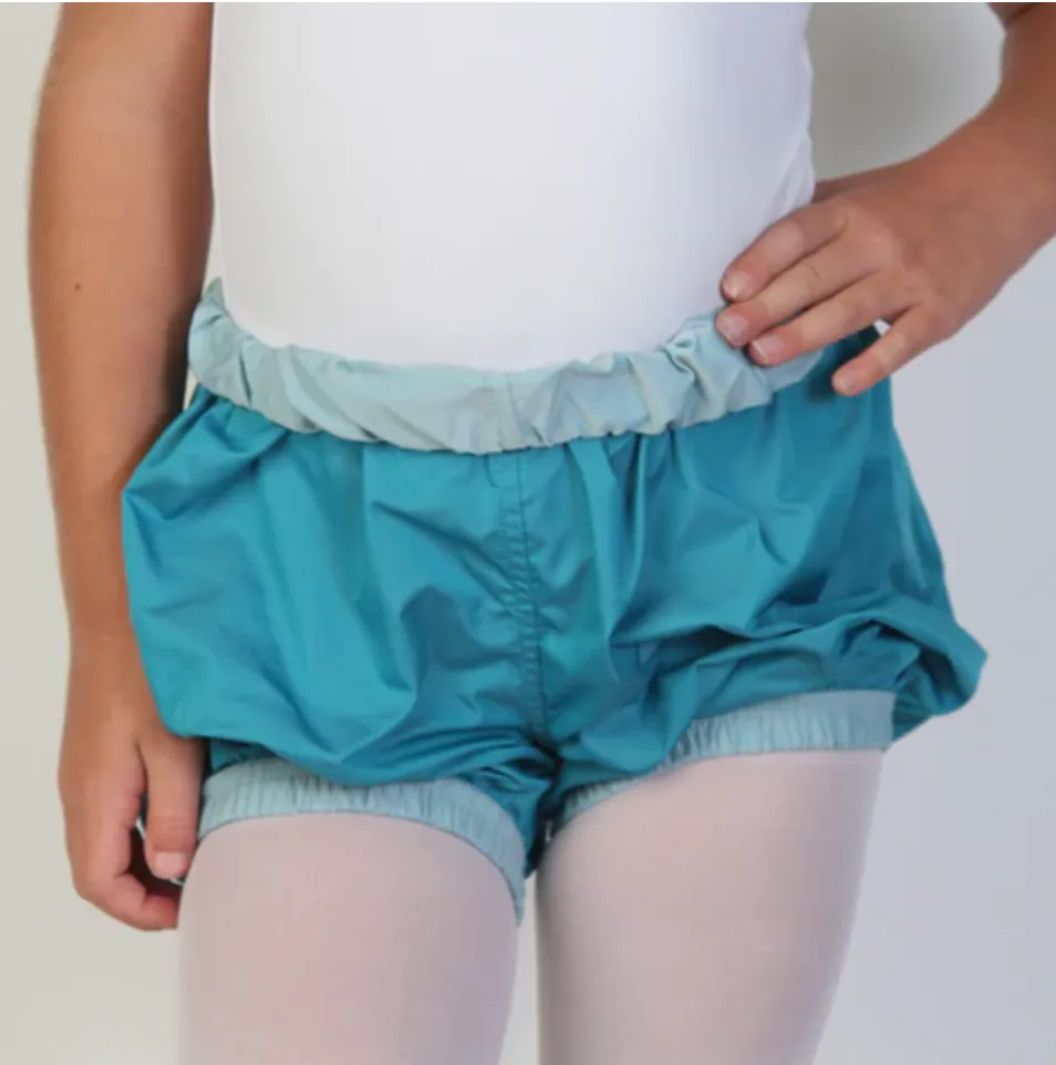 Bullet Pointe | Children's Shorts | Light Blue & Teal