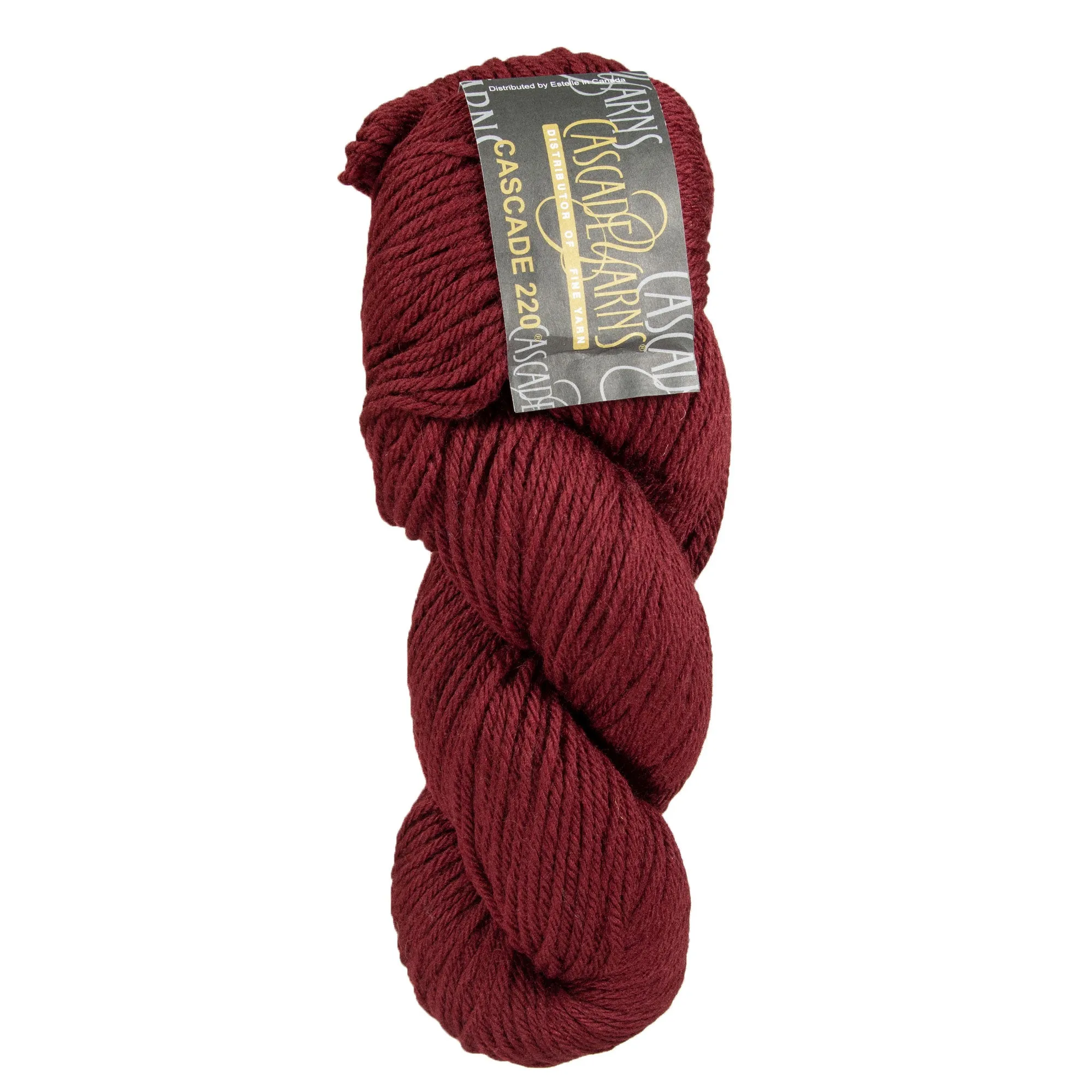 Cascade 220 Yarn - 2401 Burgundy