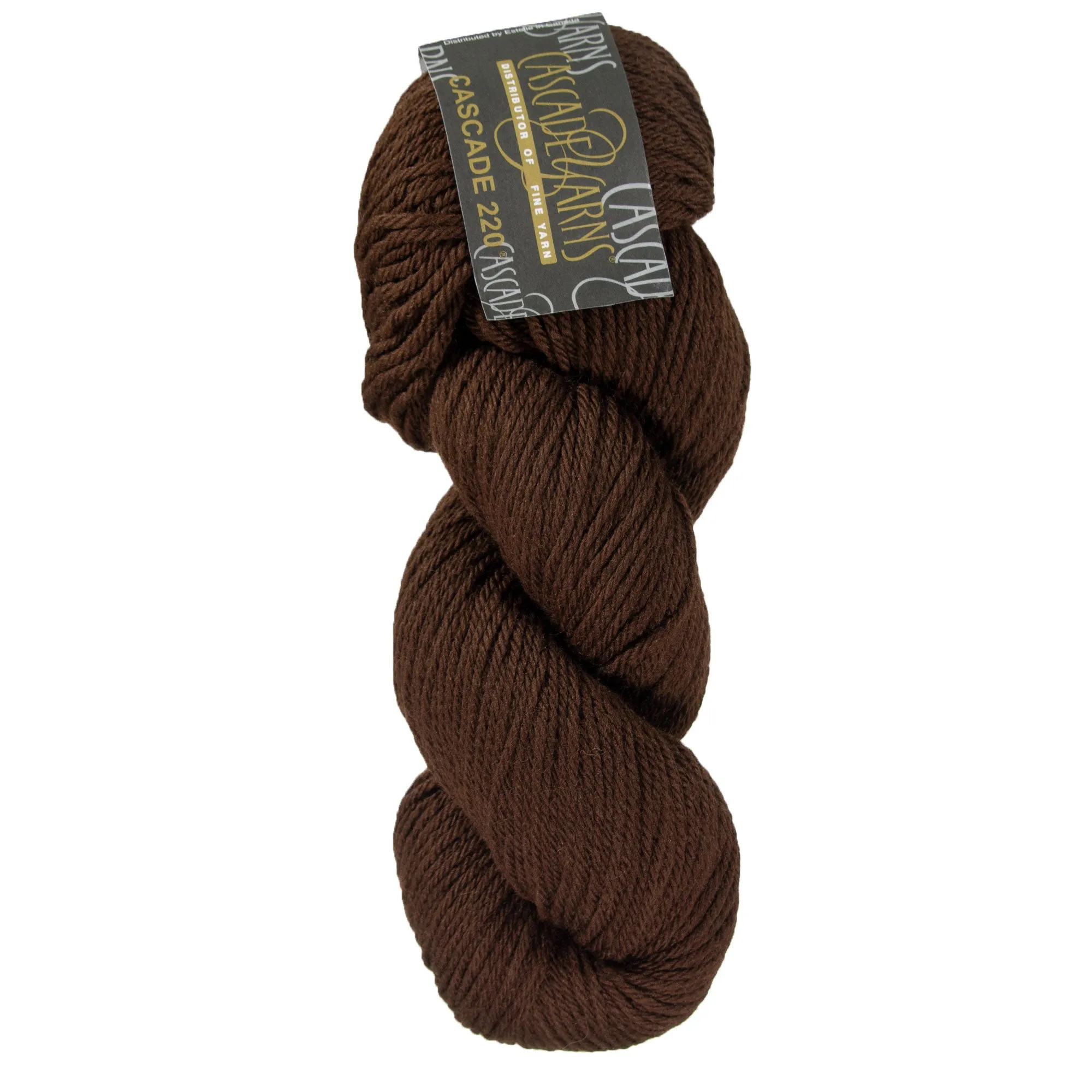 Cascade 220 Yarn - 8686 Brown