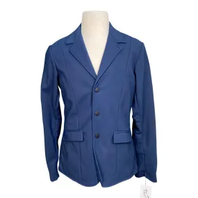 Cavalleria Toscana Lightweight Jersey Zip Show Jacket in Ocean - Children's 12