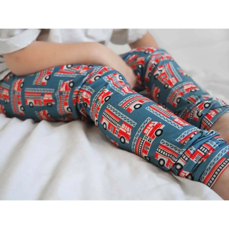 Children's Fire Engine Leggings