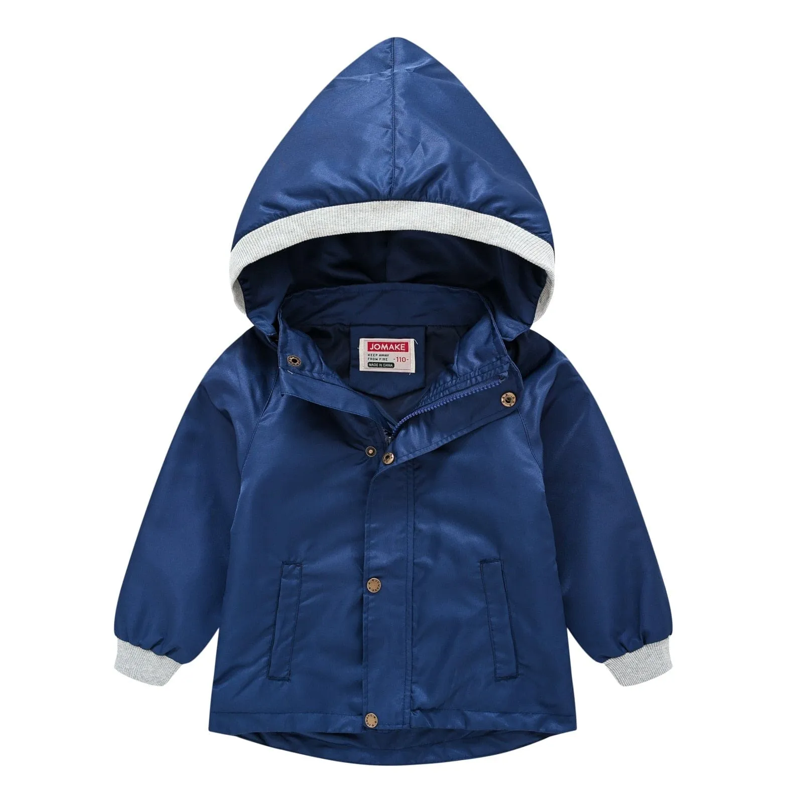 Children's Hooded Waterproof Jacket (9 Colors)