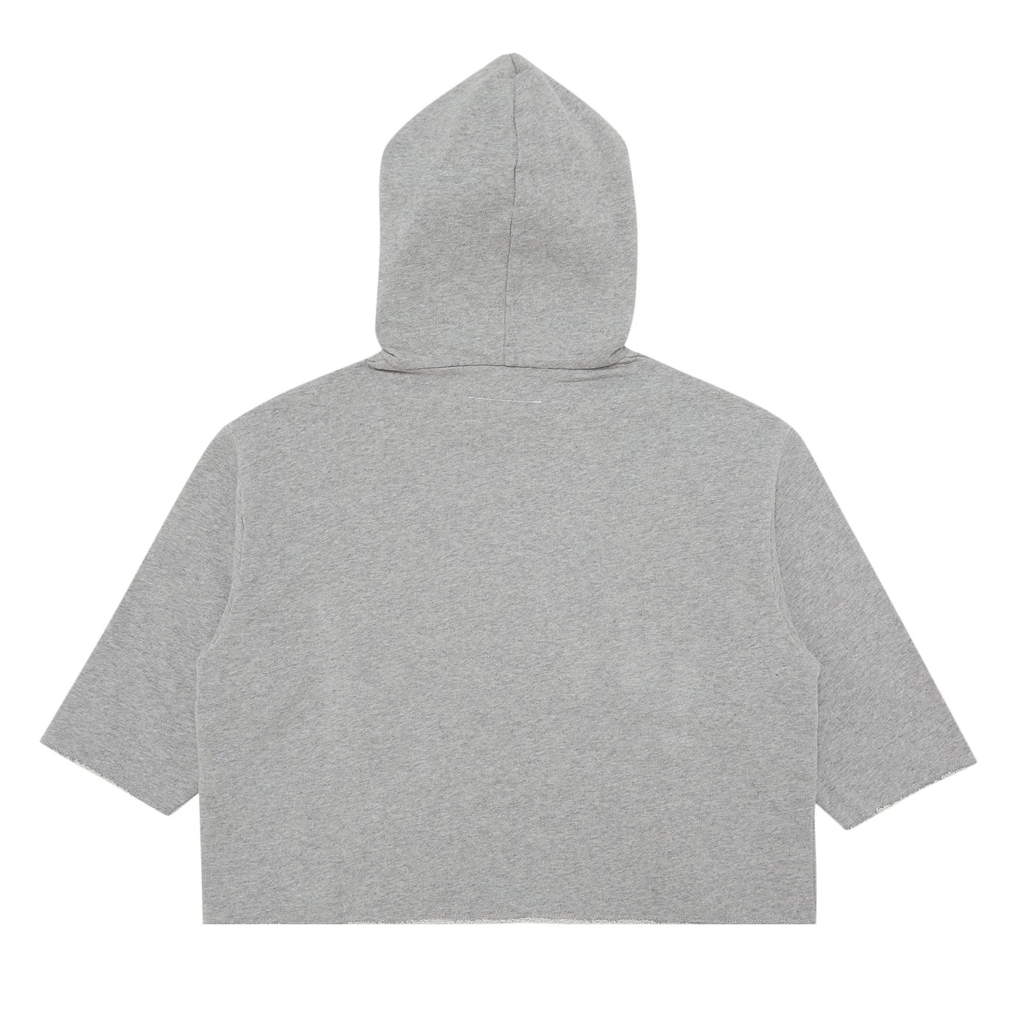 Children's hoodie MM6 Maison Margiela Gray melange/Super pink