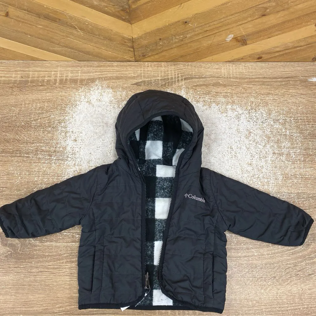 Columbia - Kids Fleece-Lined Windbreaker Jacket - MSRP $65: Black-children-6-12M