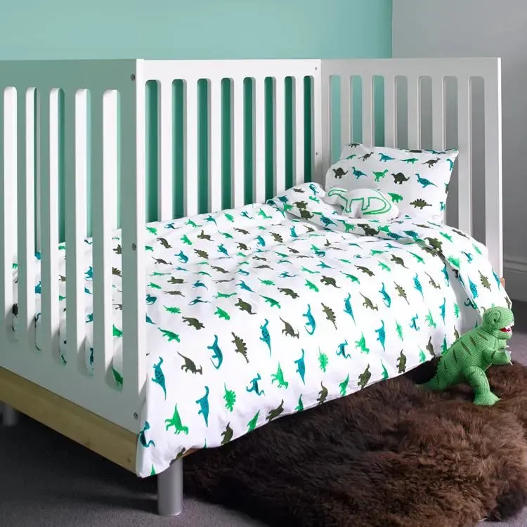 Dinosaurs Toddler Cot Bed Duvet Set