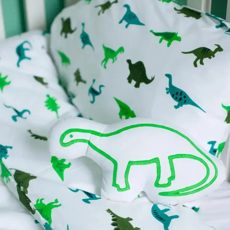 Dinosaurs Toddler Cot Bed Duvet Set