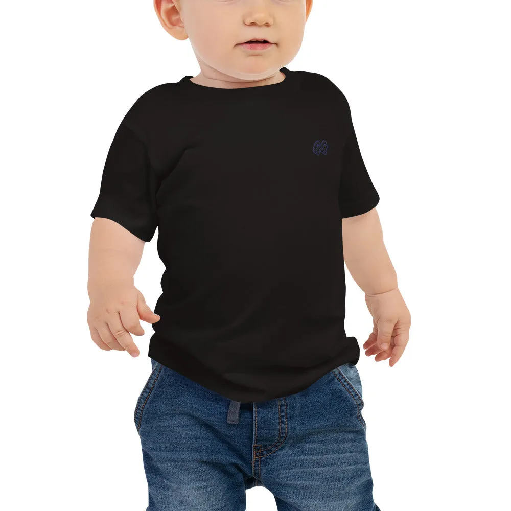 GG - Baby Jersey Short Sleeve Tee - GG Embroidery