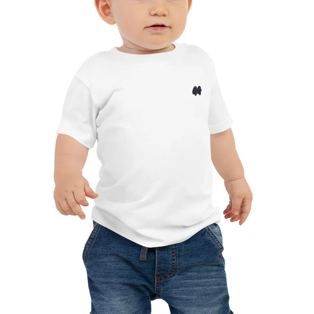 GG - Baby Jersey Short Sleeve Tee - GG Embroidery