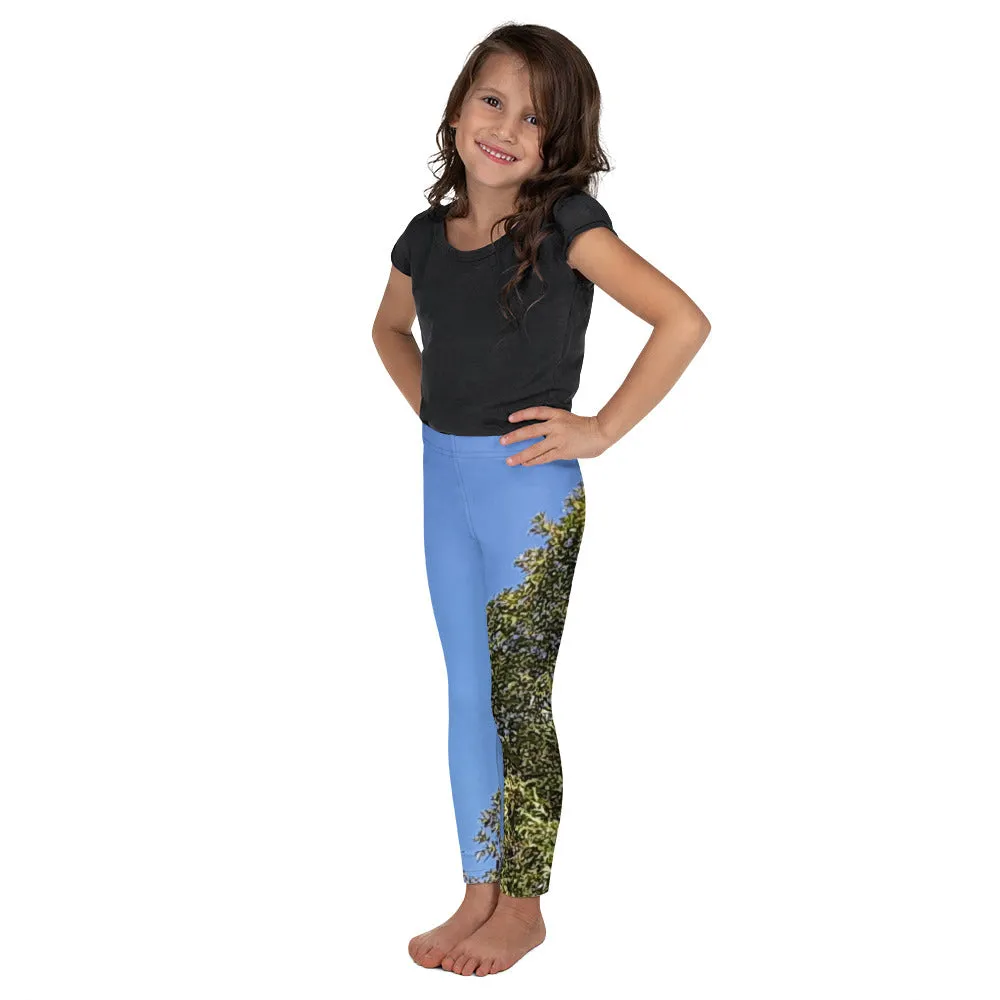 GG - Children's Leggings - Trees & Blue Sky