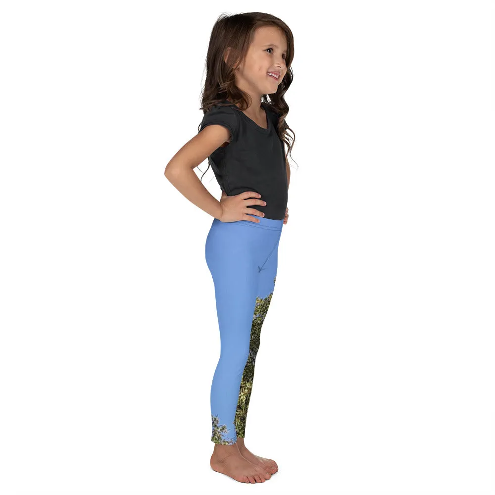 GG - Children's Leggings - Trees & Blue Sky