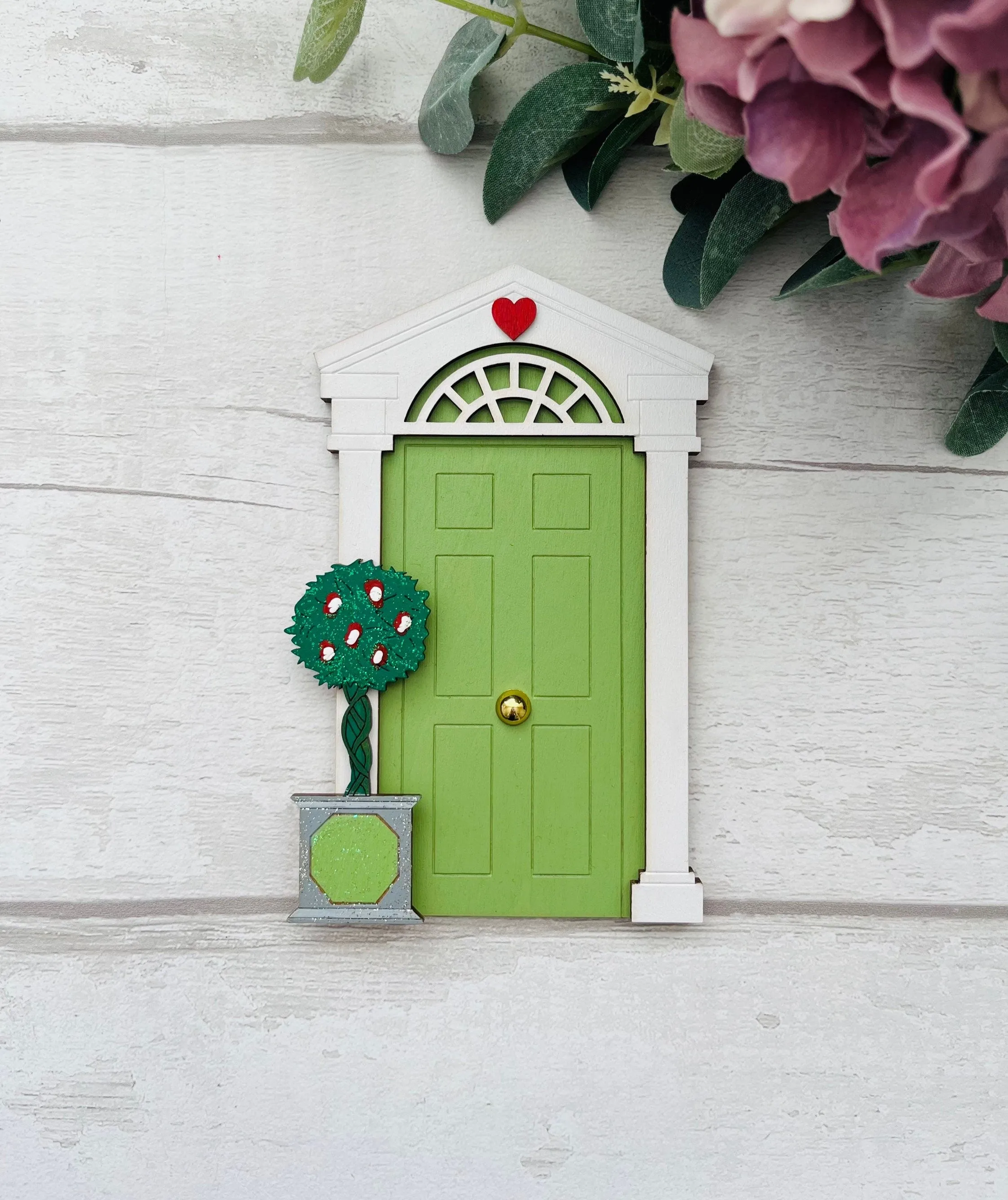 Green Georgian Style Fairy Door