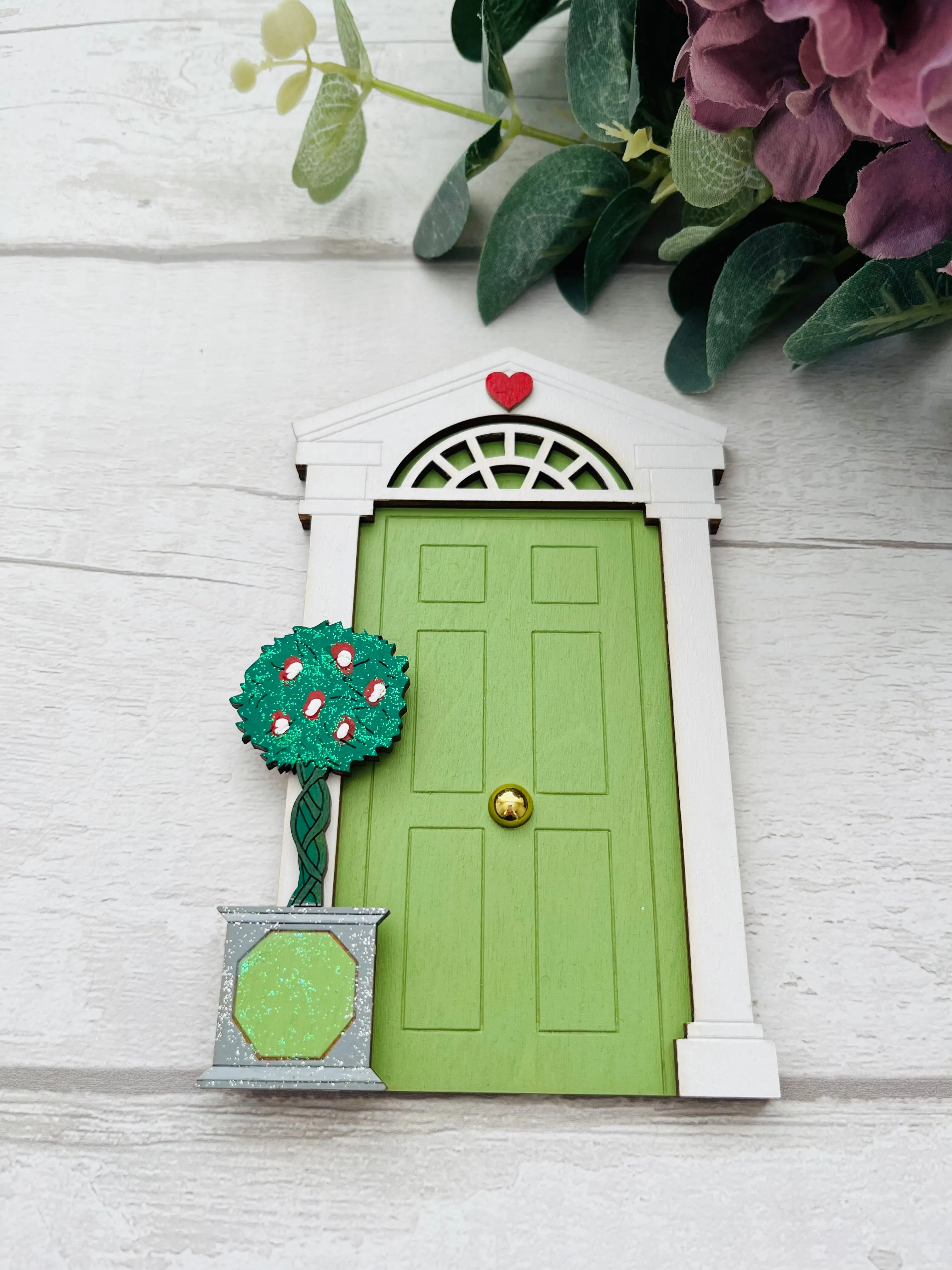 Green Georgian Style Fairy Door