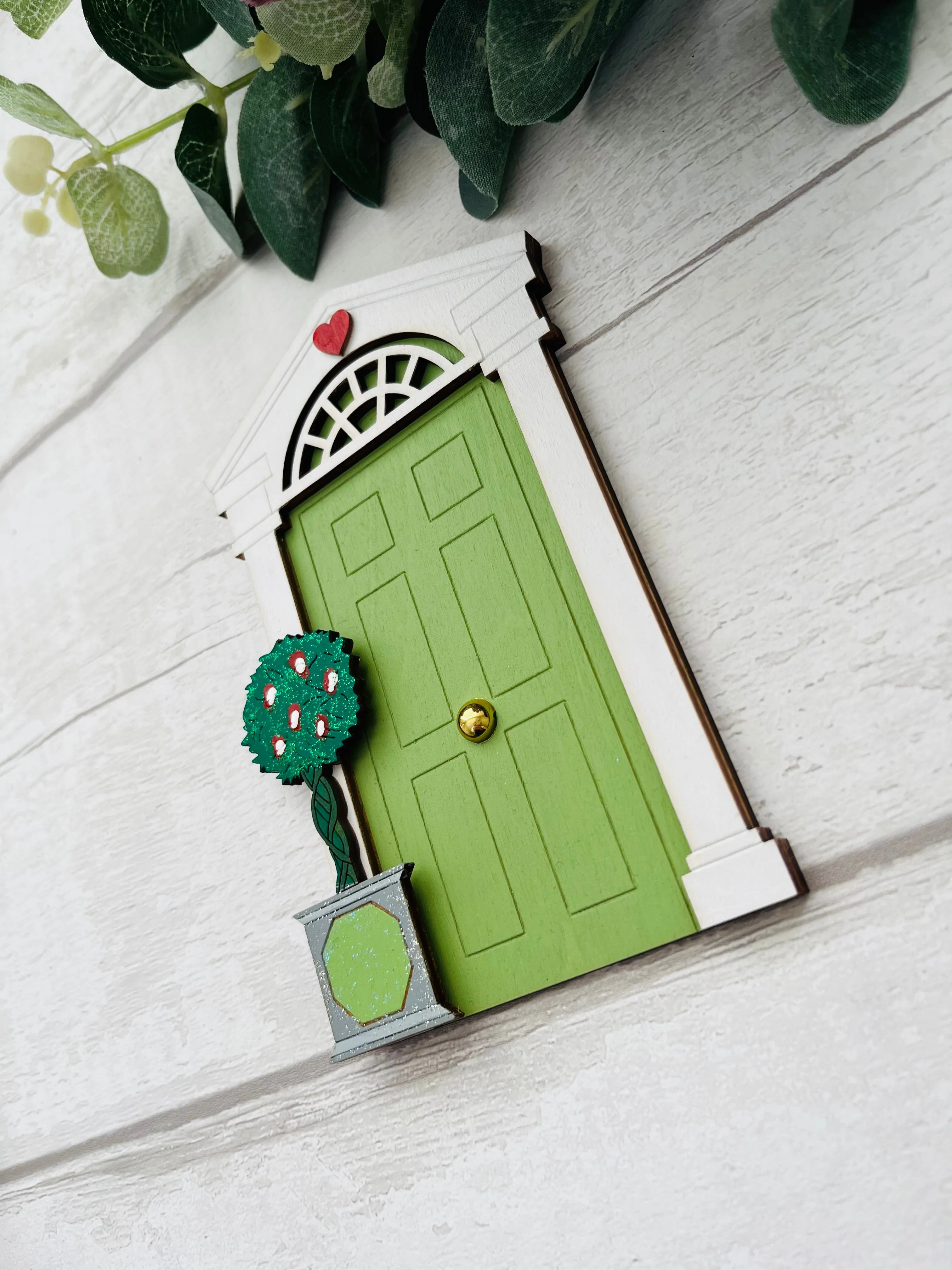 Green Georgian Style Fairy Door