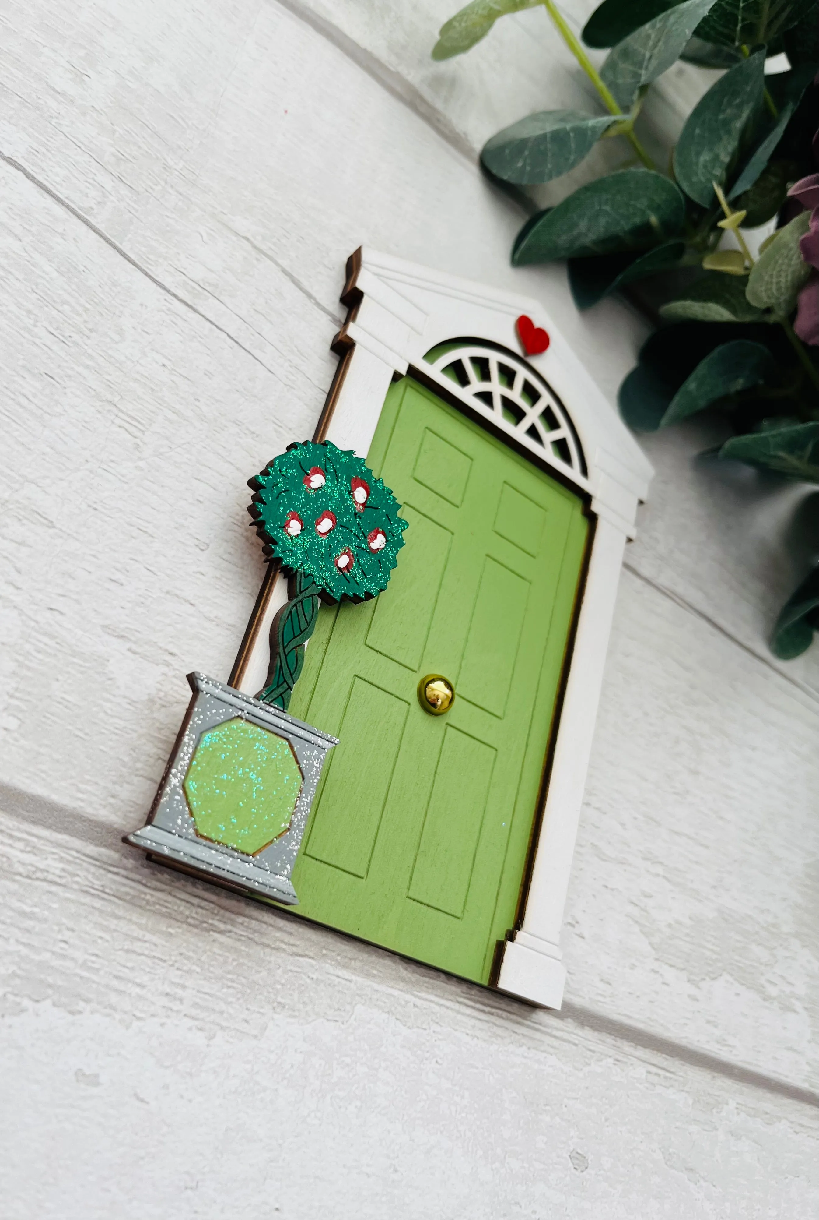 Green Georgian Style Fairy Door