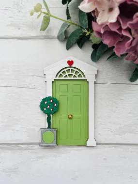 Green Georgian Style Fairy Door