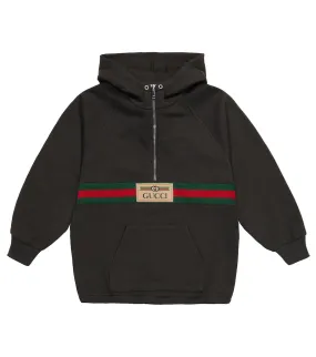 Gucci cotton sweatshirt, gray