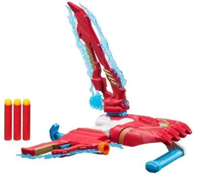 HASBRO  Nerf Assembler Gear Iron Man: Get ready to build and blast like the high-tech hero with Iron Man Assembler Gear - E3354