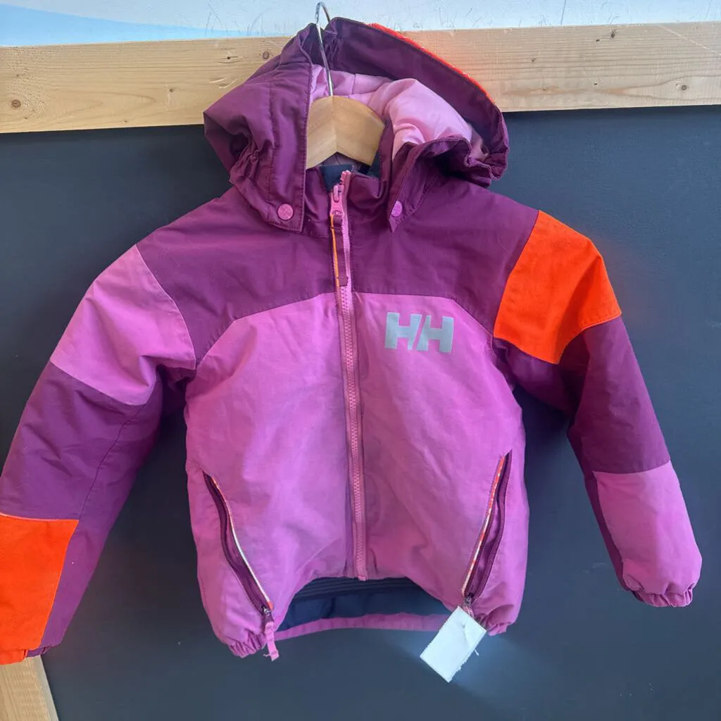 Helly Hansen - Kid's Winter Jacket - MSRP $170: Purple/Orange-children-5