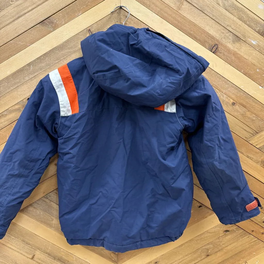 Helly Hansen - Winter Jacket - MSRP $160: Blue/Orange/White-children-8Y