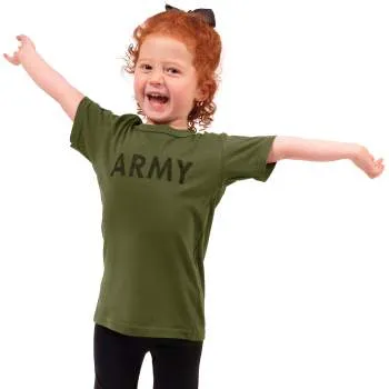 Kids Army Physical Training T-Shirt