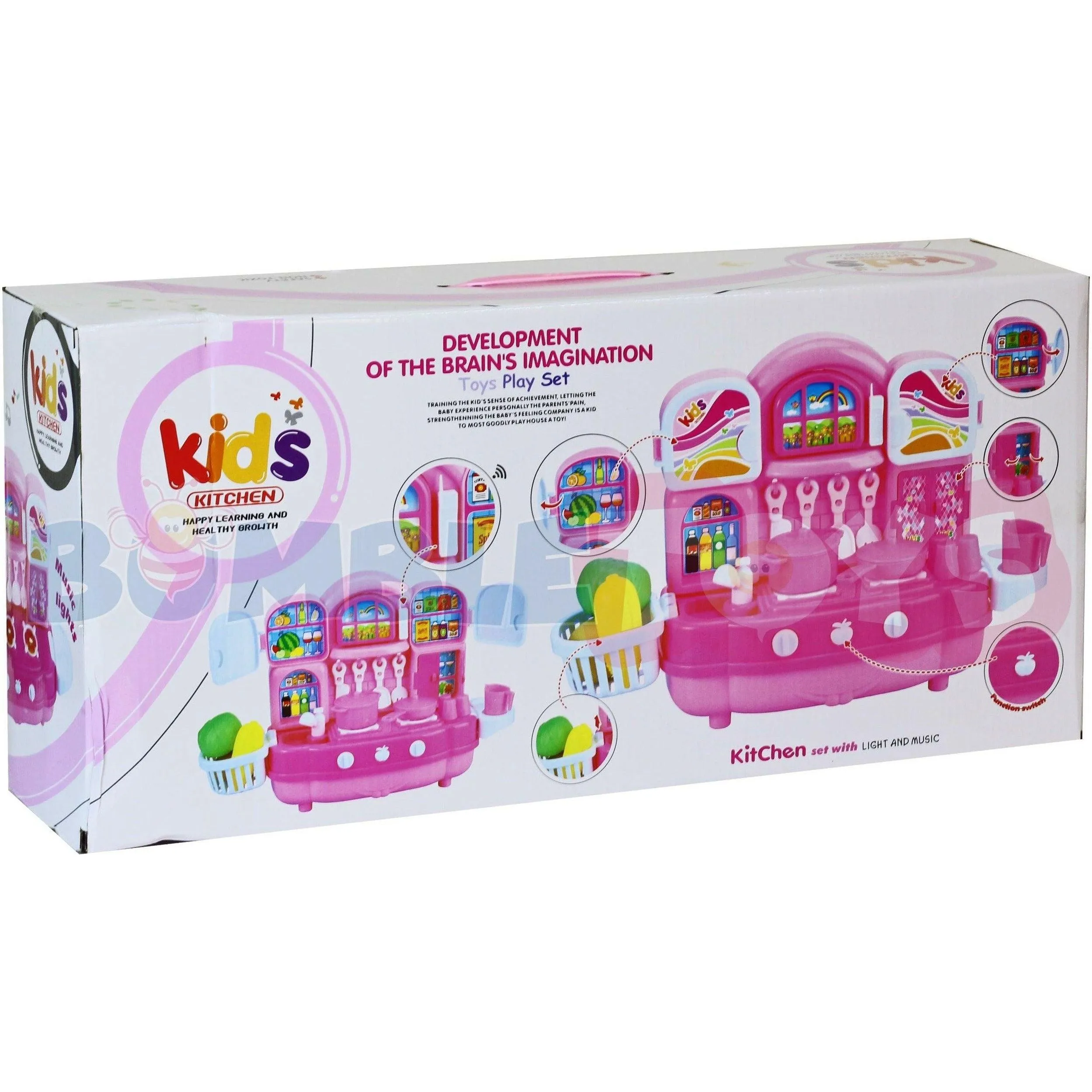 Kids Kitchen Play Set For Girls