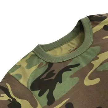 Kids Long Sleeve Camo T-shirt