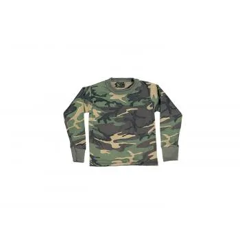 Kids Long Sleeve Camo T-shirt