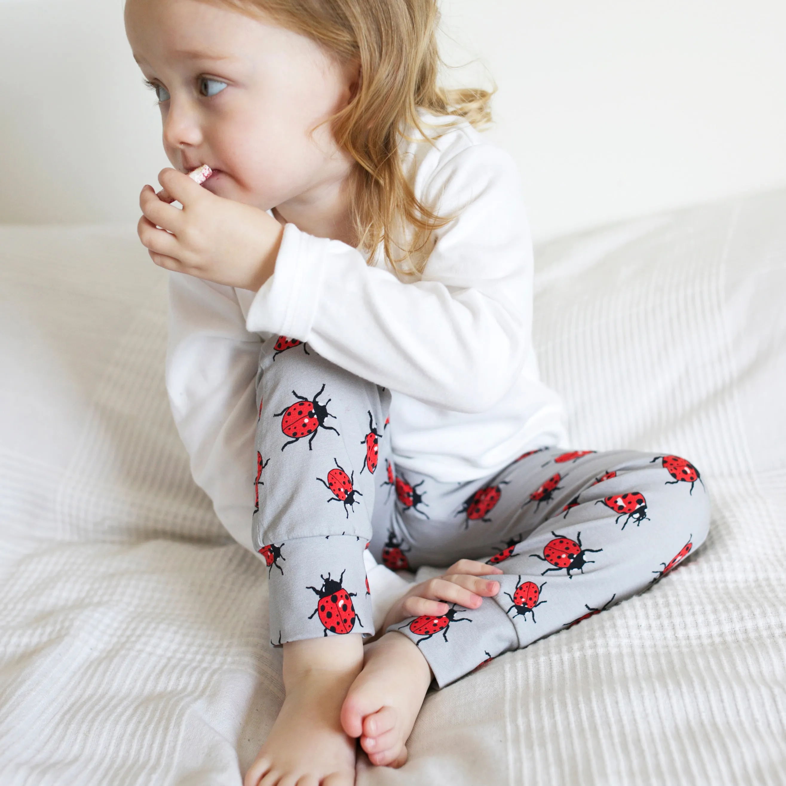 Ladybird Print Leggings