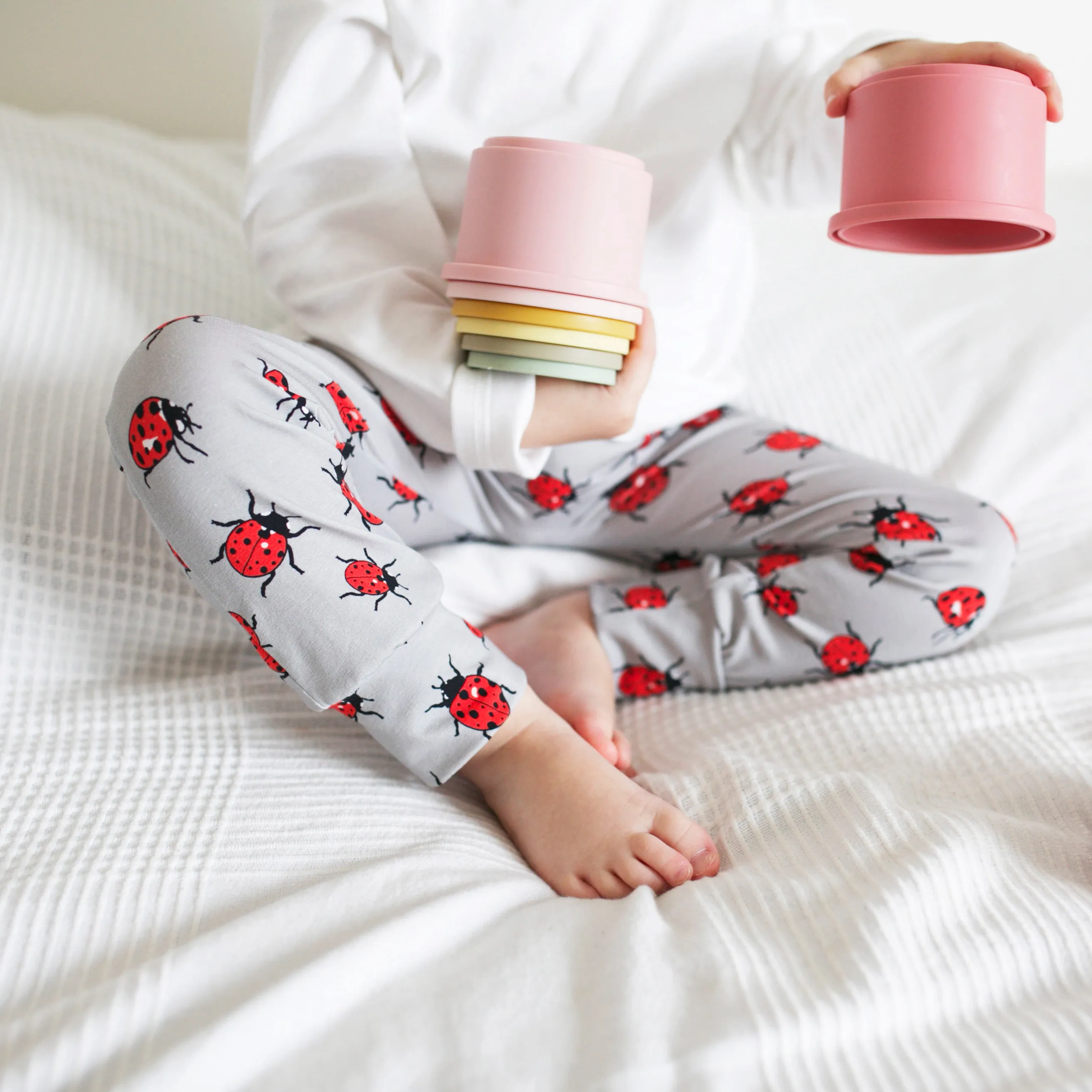 Ladybird Print Leggings