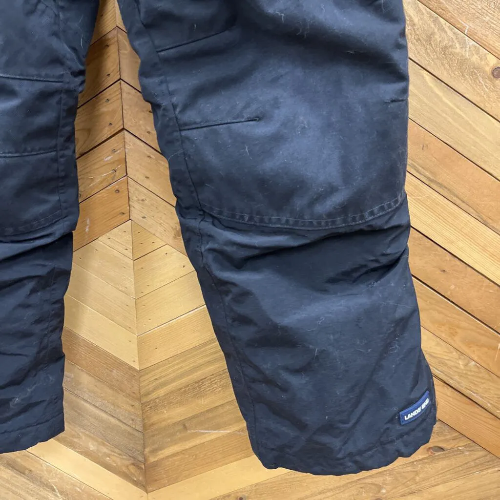 Land's End - Kid Snow Pants - MSRP $80: Black-children-8