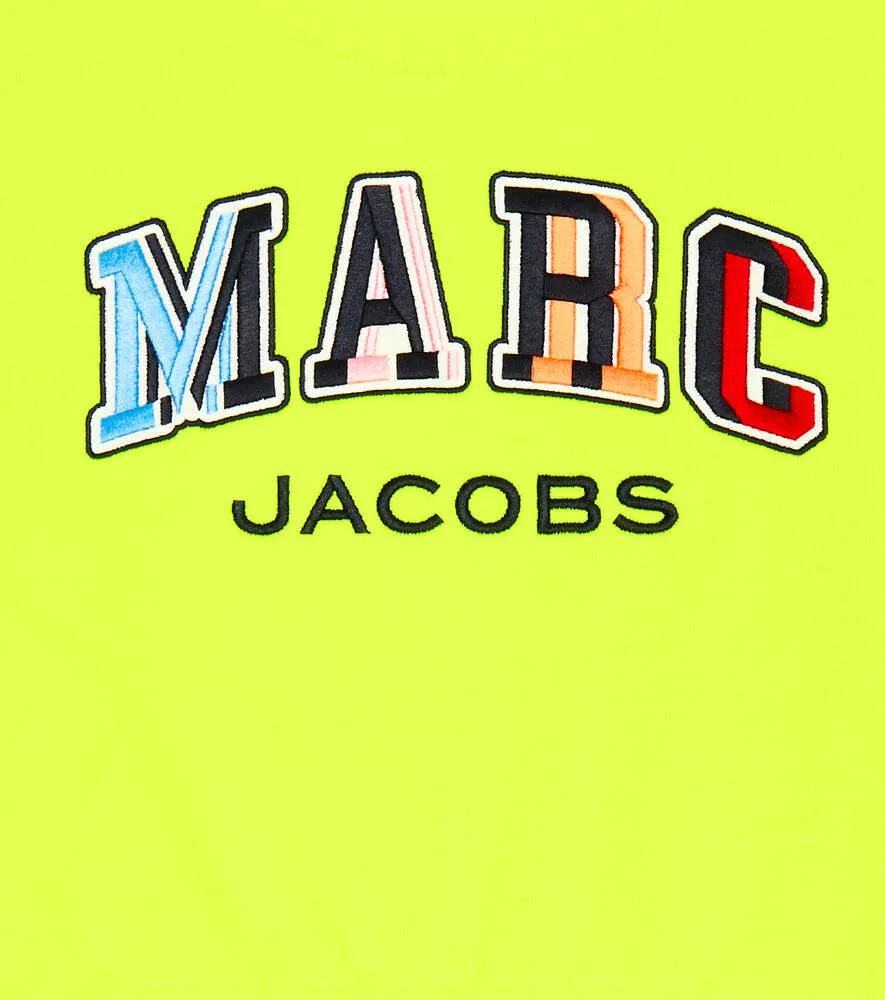 Marc Jacobs logo sweatshirt, yellow