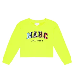 Marc Jacobs logo sweatshirt, yellow